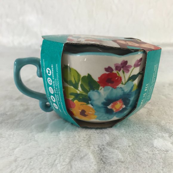 The Pioneer Woman Breezy Blossom 4-piece Measuring Bowls New - Picture 5 of 8